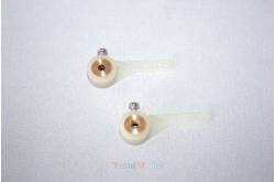 2 Nylon horns for Ø3mm shaft - A2Pro 4557