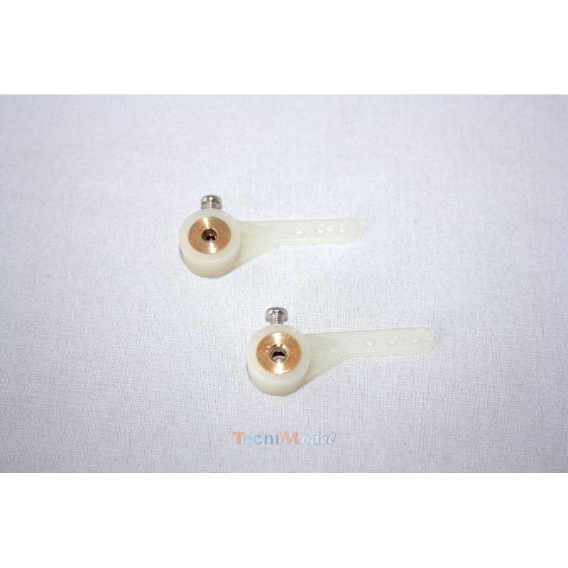 2 Palonniers nylon pour axe de Ø3mm - A2Pro 4557