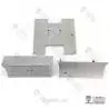 Couvre-châssis, caisson et flanc latéral pour camion rc 1/14 4x2 - LESU G-6247