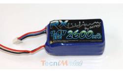 Lipo Rx 2600mAh / 7.4V battery / Servo connector - Scientific France - A2PRO 92605
