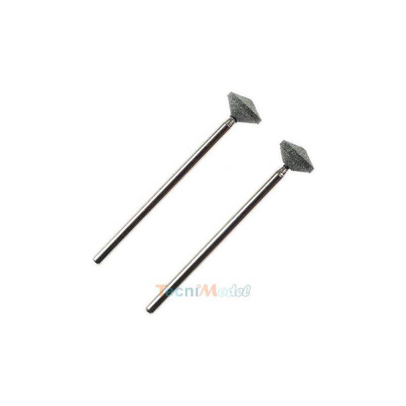 Meules pointes de meule en carbure de silicium Ø 8,0 axe 2,35 mm