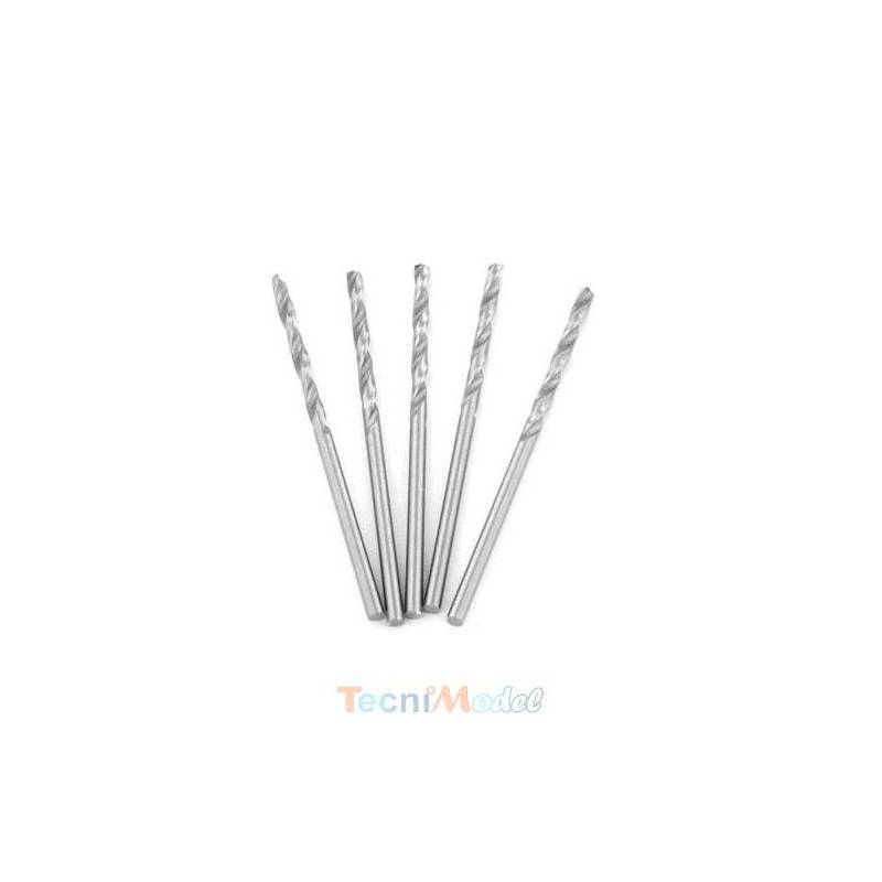 Lot de 5 forets HSS 1.8mm