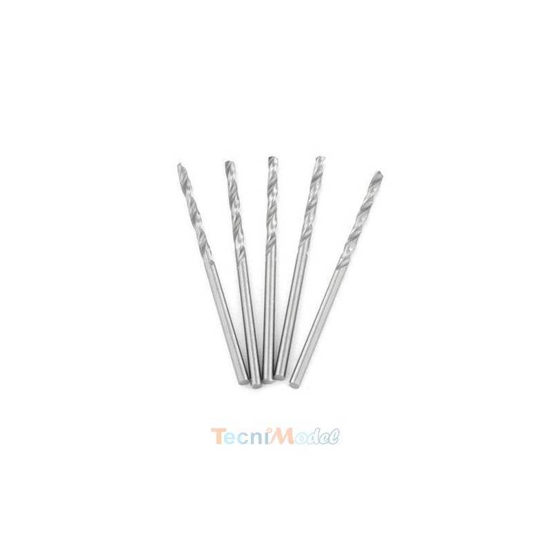 Lot de 5 forets HSS 1.5mm