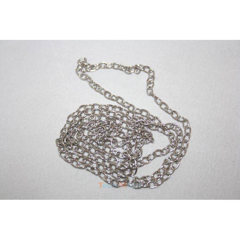 1 Metal Chain 80cm with 2 red metal hooks - HERCULES HOBBY CRSP005