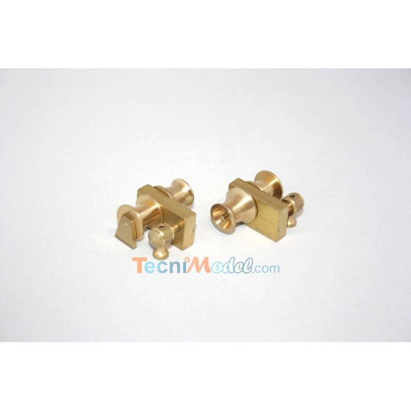 2 Treuils laiton 25x32mm Billing-Boats BF-0474