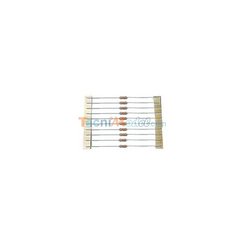 Lot de 10 résistances 100 Ohms