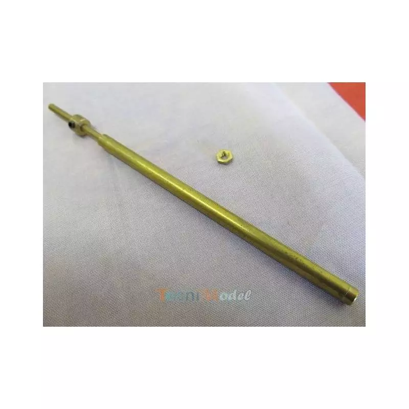 Arbre d'hélice M3x128mm, tube d'étambot Ø5x97mm, en laiton BILLING BOATS BF-0160 (BF0160)