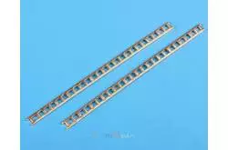 2 Echelles en laiton 5x100mm BILLING BOATS BF-0597