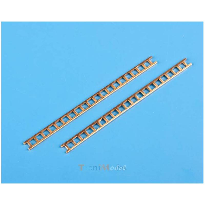 2 Echelles en laiton 5x80mm BILLING BOATS BF-0598