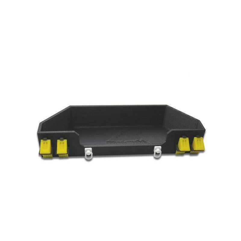 Caisson avant noir avec cales de roues pour remorque surbaissée Lesu - Thicon Models 50151