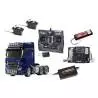 Complete Pack Mercedes Actros 6x4 3363 1/14 Tamiya 56354 with light and sound module