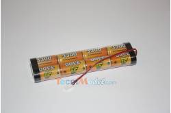 Accu 9.6V TX 3300mAh Robbe