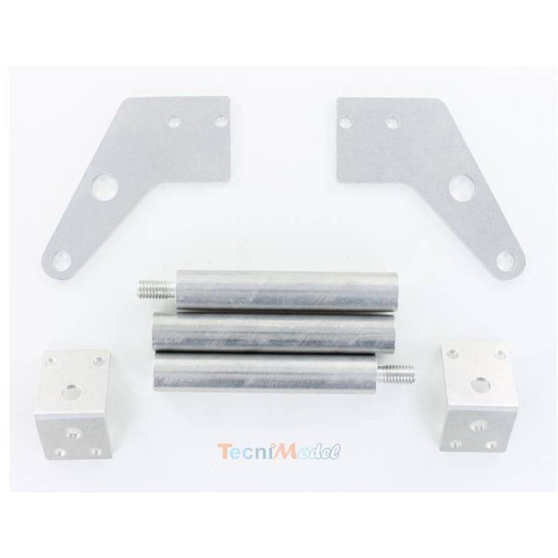 Barre anti-encastrement arrières avec supports de feux pour Volvo 1/14 CARSON 907515
