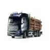 Camion RC Tamiya Volvo FH16 Globetrotter 750 6×4 Grumier 1/14 à monter et à peindre 56360