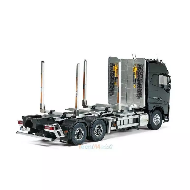 Camion RC Tamiya Volvo FH16 Globetrotter 750 6×4 Grumier 1/14 à monter et à peindre 56360