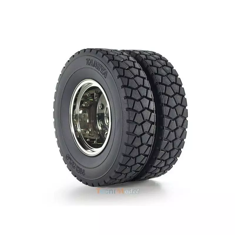 Camion RC Tamiya Volvo FH16 Globetrotter 750 6×4 Grumier 1/14 à monter et à peindre 56360