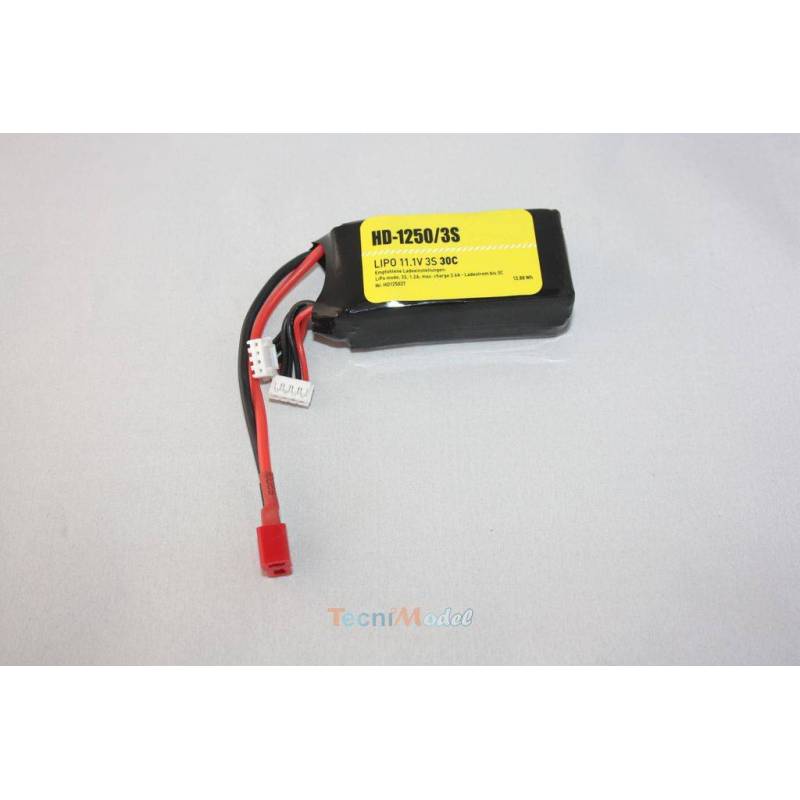 ACCU LIPO 3S 11,1V 1250mAh 30C