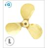 Hélice tripale laiton Ø55mm M4 gamme 146 type A Raboesch gauche rb146-20