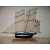PETREL Bisquine fishing boat from Cancale kit by Soclaine