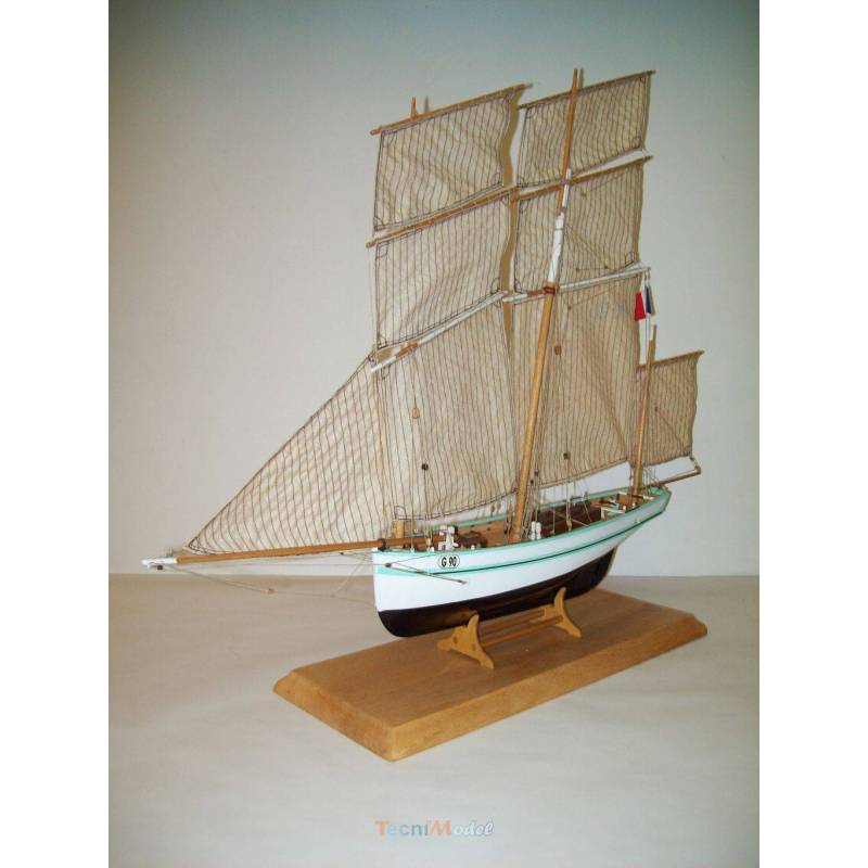 "ROSE-MARIE" Bisquine fishing boat from Granville by SOCLAINE