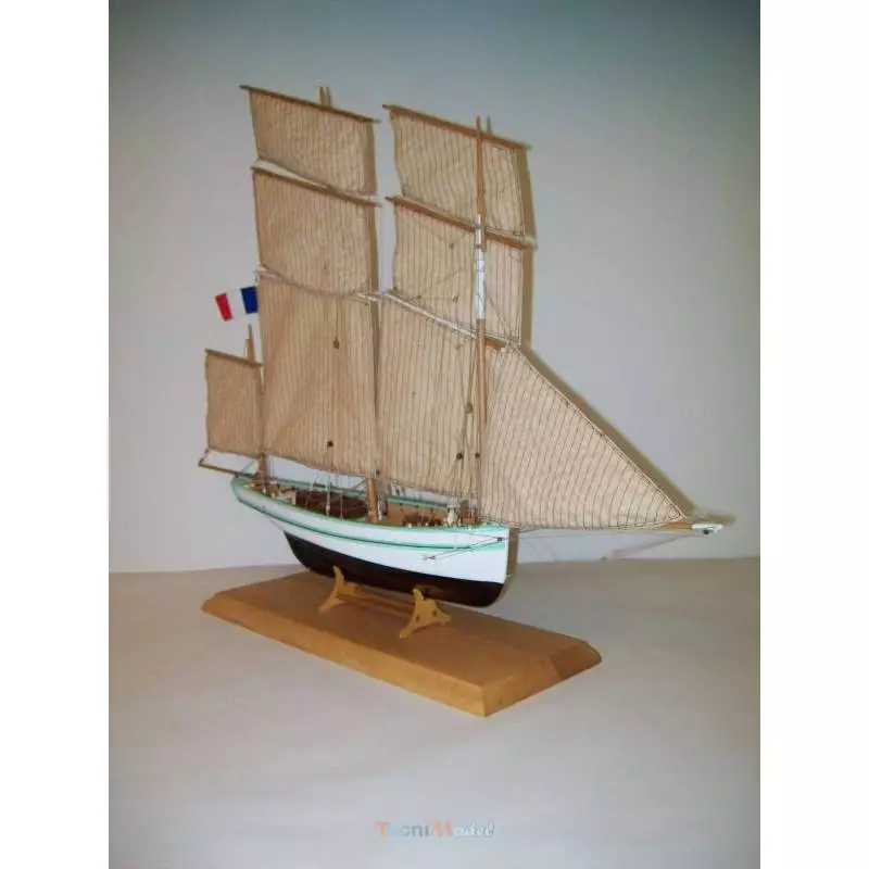 "ROSE-MARIE" Bisquine fishing boat from Granville by SOCLAINE
