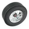 2 SAF miniature hub caps for 1/14" trailer Carson 500907370