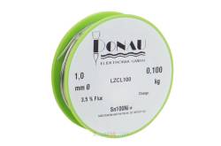 Tin Ø1mm solder wire with 3.5% flux - DONAU LZCL100