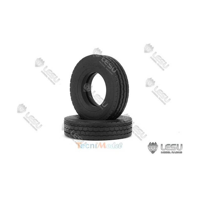 Paire de Pneus 59mm LESU