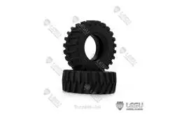 Pair of front tires for tractor 1/16 Bruder