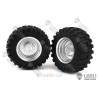 Paire de jantes Alu arrières pour tracteur 1/16 Bruder
LESU RD-2012-B