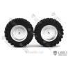 Pair of Rear Aluminum Wheels for 1/16 BRUDER Farm Tractor
LESU RD-2012-B