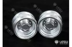 Pair of front Alu wheels for agricultural tractor 1/16 BRUDER
LESU RD-2012-A