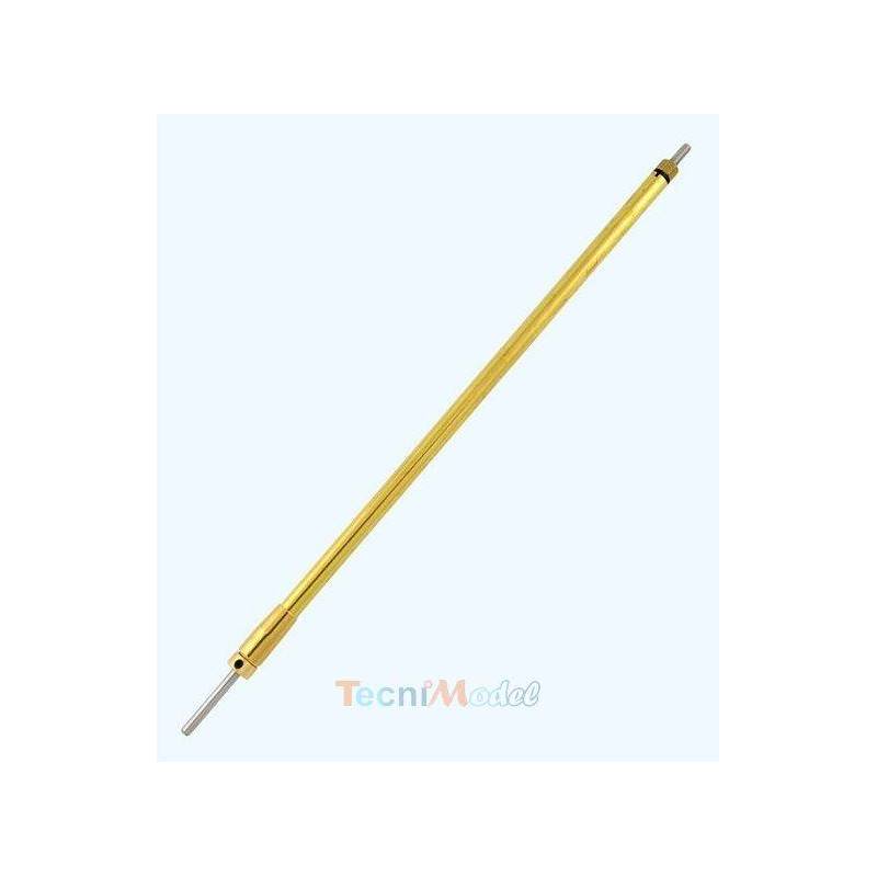Arbre d'hélice Raboesch Ø4mm étanche et sans entretien, avec joint à lèvre.