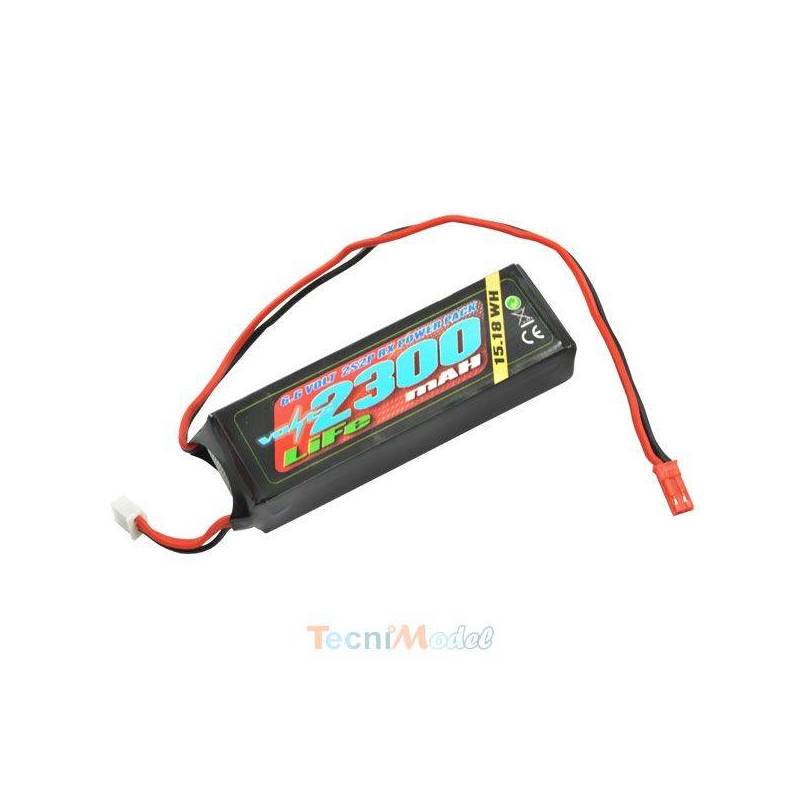 Batterie LiFe VOLTZ 2300mah 2S 6.6V prise BEC