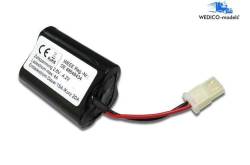 Li-Ion battery 11.1V 4.2Ah with AMP socket and electronic protection
Wedico 2316