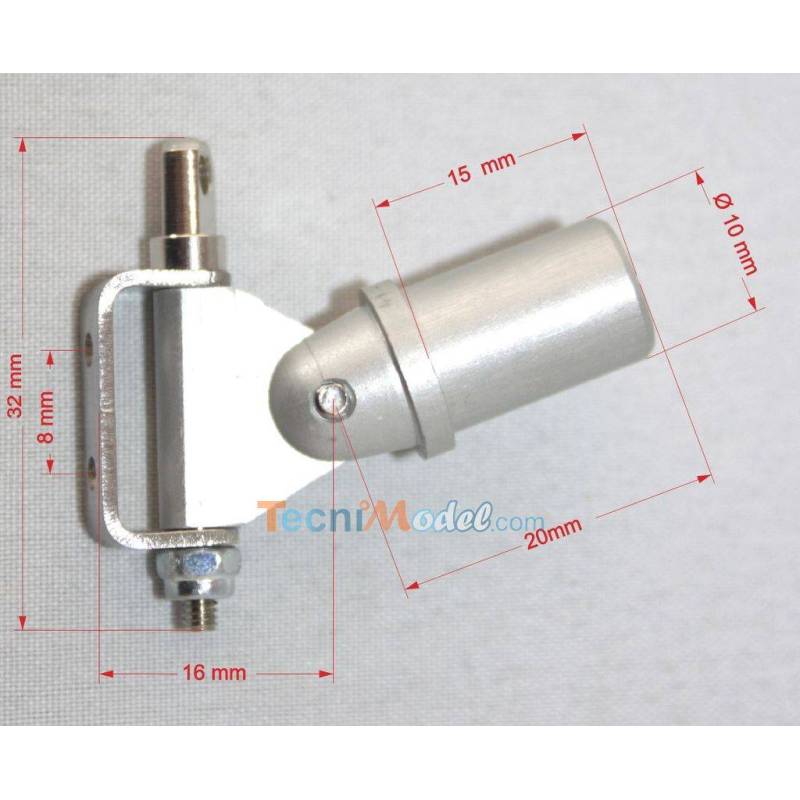 Vit de mulet en aluminium pour voilier rc AERONAUT 502214