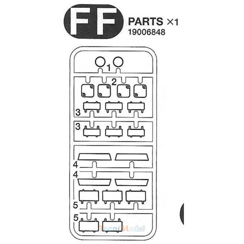 Grappe FF pour Dépanneuse Volvo Tamiya 9006848