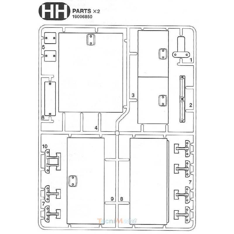 Tamiya JJ Parts for Volvo Tamiya Tow Truck 56362