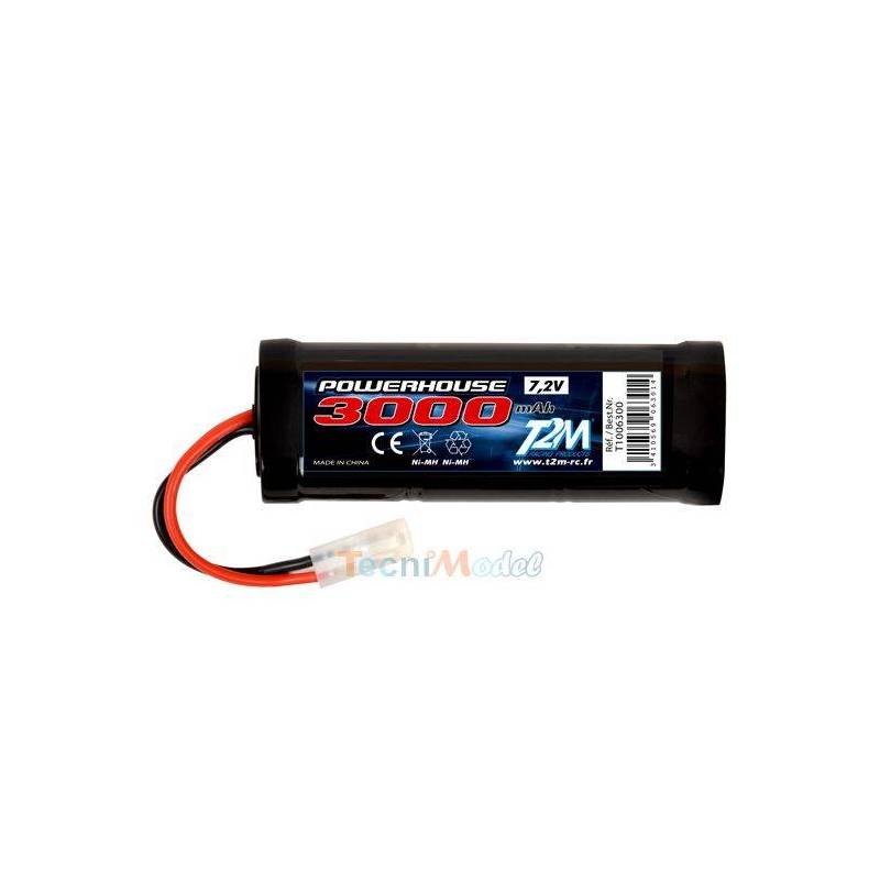 Pack 7.2v Nimh 3000mAh T2M