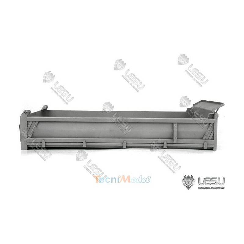 Benne en acier inoxydable pour camion rc 4x4 1/14 - LESU LS-A0025