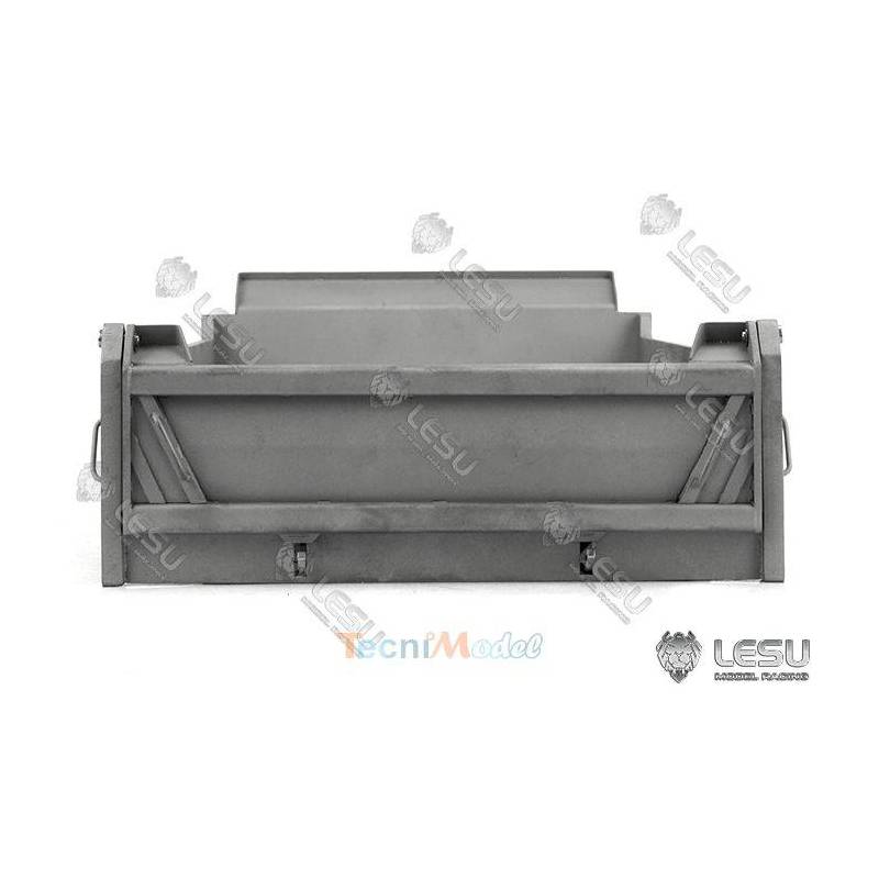 Stainless steel tipper for 4x4 1/14 rc truck - LESU LS-A0025