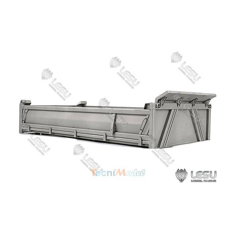 Stainless steel tipper for 4x4 1/14 rc truck - LESU LS-A0025