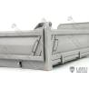 Benne en acier inoxydable pour camion rc 4x4 1/14 - LESU LS-A0025