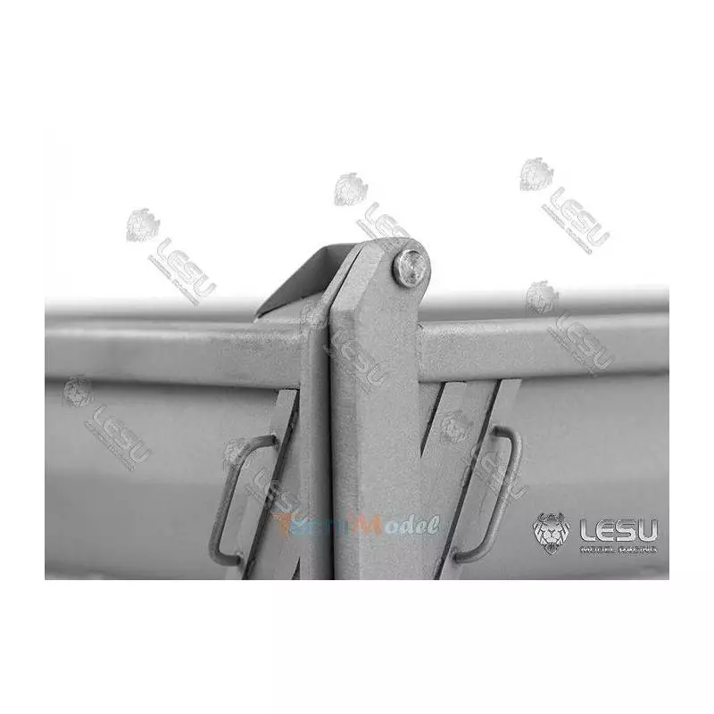Stainless steel tipper for 4x4 1/14 rc truck - LESU LS-A0025