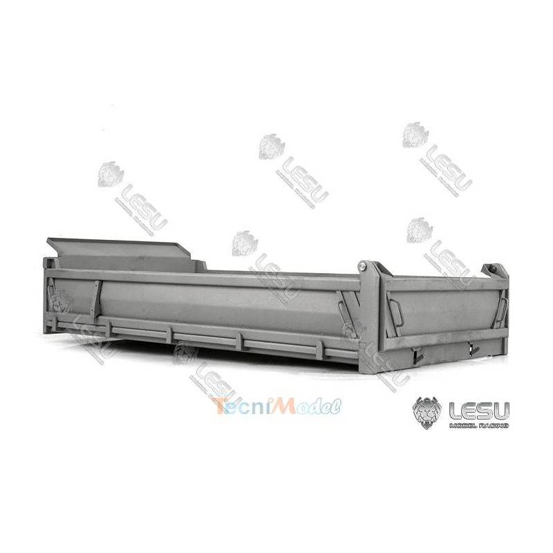 Stainless steel tipper for 4x4 1/14 rc truck - LESU LS-A0025