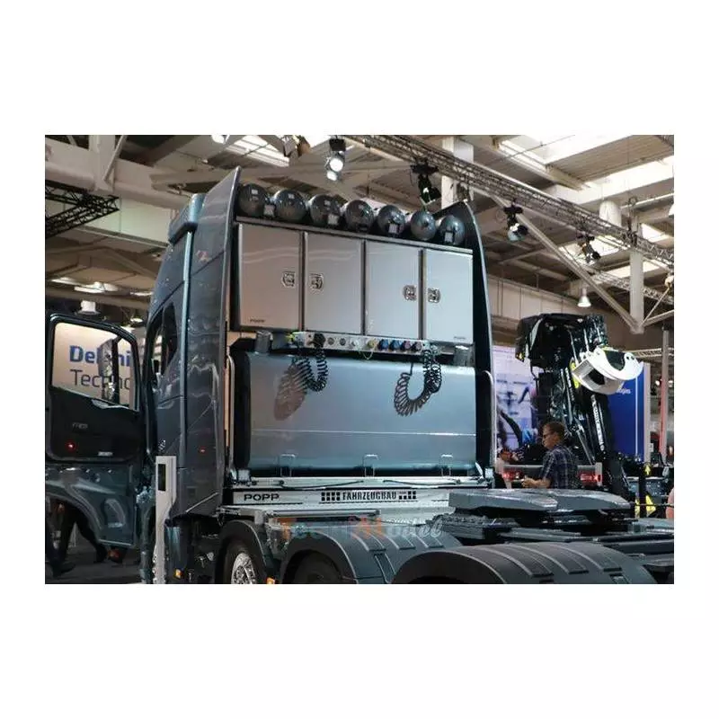 Equipment rack for Volvo FH16 1/14 RC heavy-duty tractor by Lesu - LESU G-6238