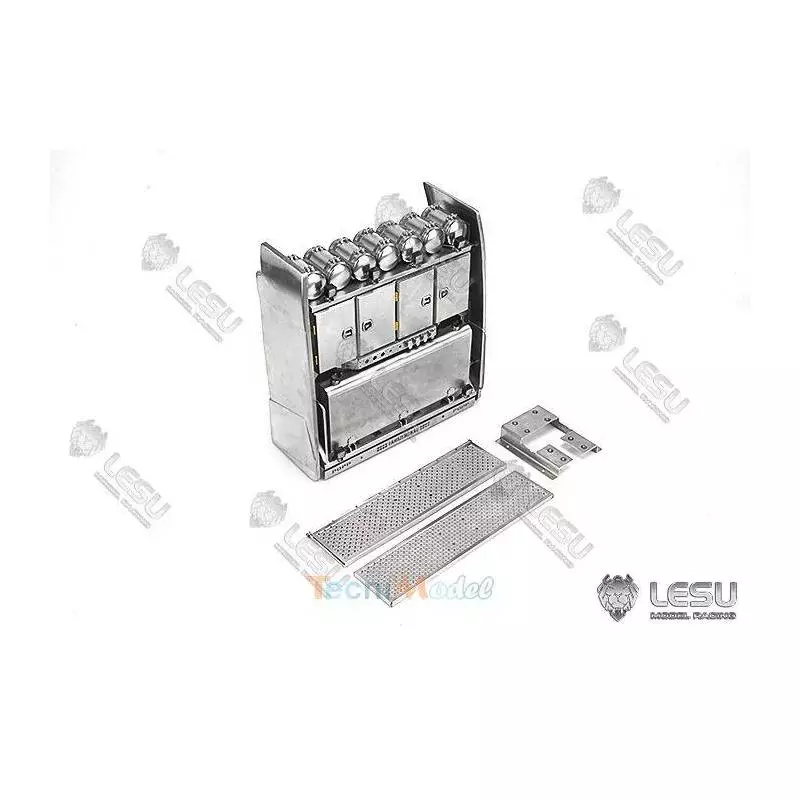 Equipment rack for Volvo FH16 1/14 RC heavy-duty tractor by Lesu - LESU G-6238