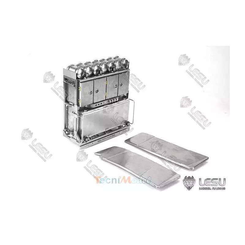 Equipment rack for Volvo FH16 1/14 RC heavy-duty tractor by Lesu - LESU G-6238