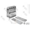 Equipment rack for Volvo FH16 1/14 RC heavy-duty tractor by Lesu - LESU G-6238