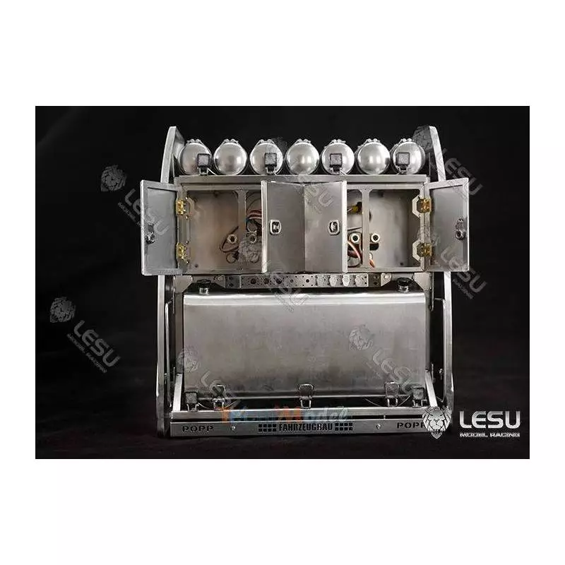 Equipment rack for Volvo FH16 1/14 RC heavy-duty tractor by Lesu - LESU G-6238